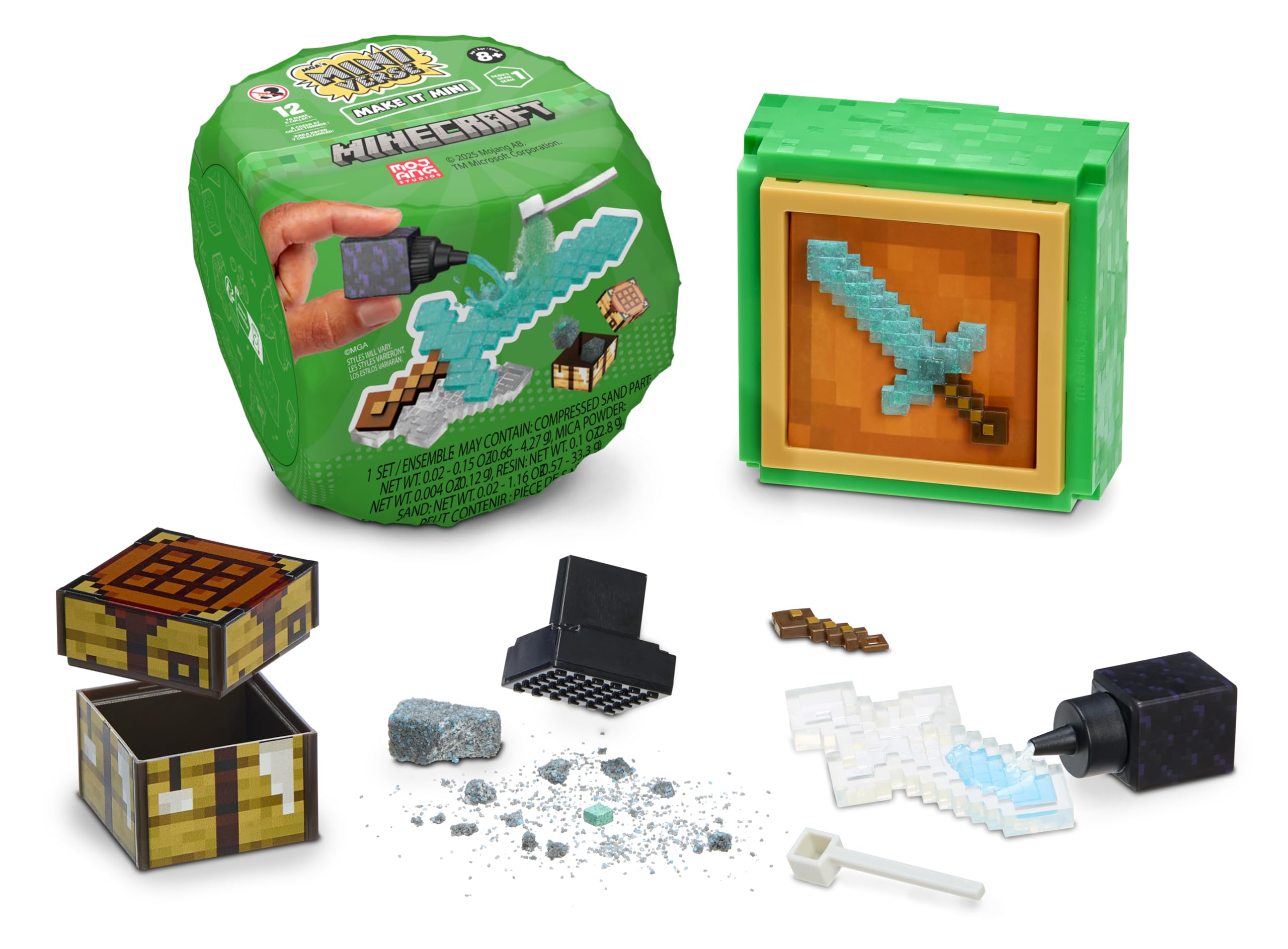 ミニバース　メイクイット　ミニ　マインクラフト ３個 MGA's Miniverse™ Make It Mini™ Minecraft - MGA's Miniverse
